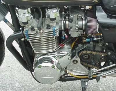 Kawasaki KZ1000A2A Streetfighter/Superbike Left motor Side