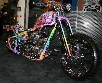 Stroker Wild Paint Chopper Dealer Expo '02