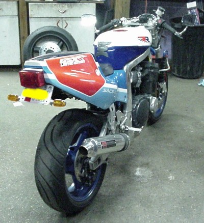 '89 Suzuki GSXR750RR Streetfighter Rear