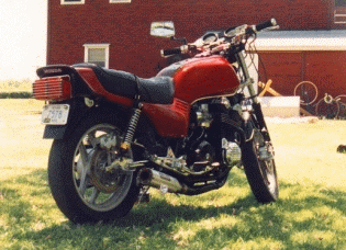 CB900F Built by Rob Eberle 1988