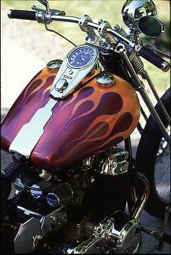 Zach's CB750 Chopper Custom